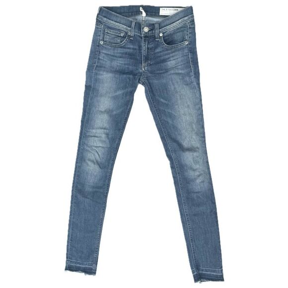 Rag & Bone Clean Lily Dale Skinny Ankle Jeans - Picture 4 of 12